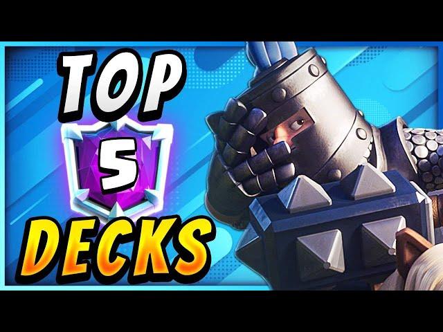 TOP 5 DECKS from BEST PLAYERS IN THE WORLD!  — Clash Royale (July 2022)