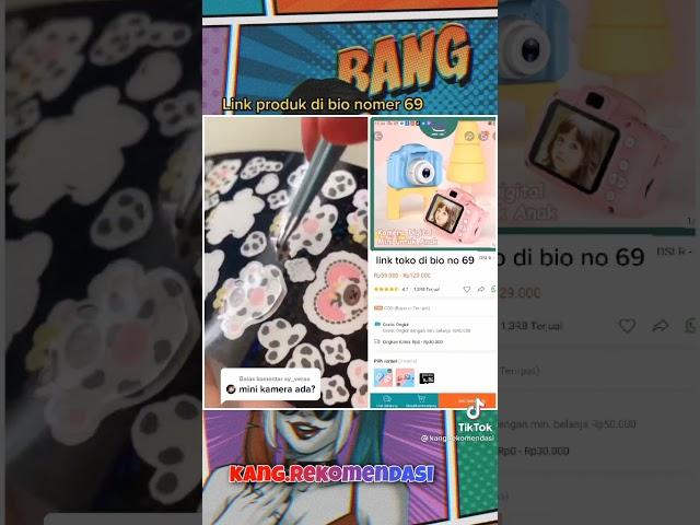 KAMERA MINI VIRAL TIKTOK || AESTHETIC KAMERA || SHOPEE HAUL BARANG MURAH