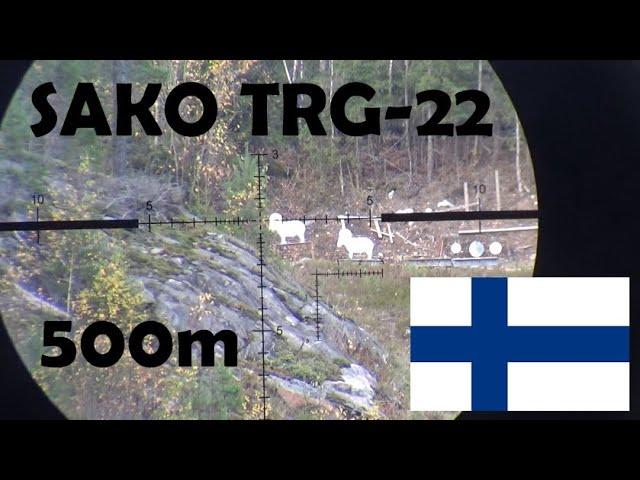 SAKO TRG-22 In .308 Win Out To 500m