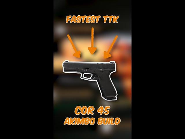 FASTEST TTK in WARZONE UPDATE! This COR 45 loadout is INSANE! #warzone #warzone3 #callofduty