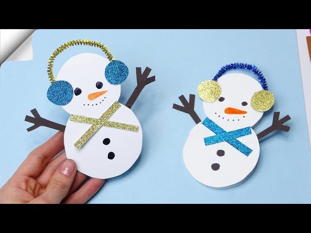 DIY christmas cards  How to make christmas card  Christmas card ideas