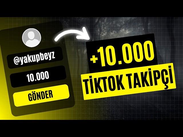 10 SANİYEDE 10.000 TİKTOK TAKİPÇİ ARTTIRMA | Tiktok Takipçi Hilesi 2024