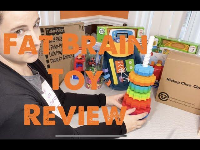 Toy Review: Fat Brain Toys Spinagain Stacker