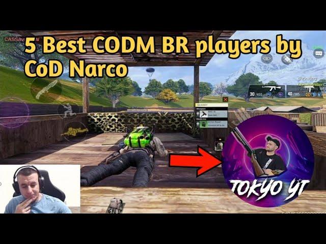 CoD Narco Reacts on the Top players in COD mobile BR  | CoD Reacts on the   pro Youtubers in CODM