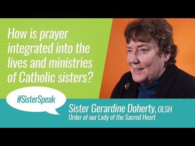 NCSW -- #SisterSpeak - Sister Gerardine Doherty, OLSH