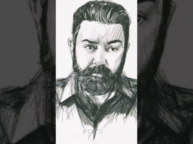 Vikram Kamal Hassan pencil arts #vikram2022 #kamalhaasan #shorts #trending