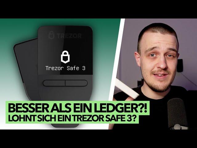 Trezor Safe 3 Unboxing & Erster Eindruck - was kann das Hardware Wallet?