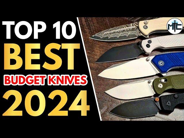 The TOP 10 BEST Budget EDC Folding Knives Of 2024