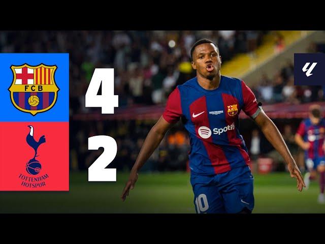  HIGHLIGHTS I BARÇA 4-2 TOTTENHAM | GAMPER TROPHY