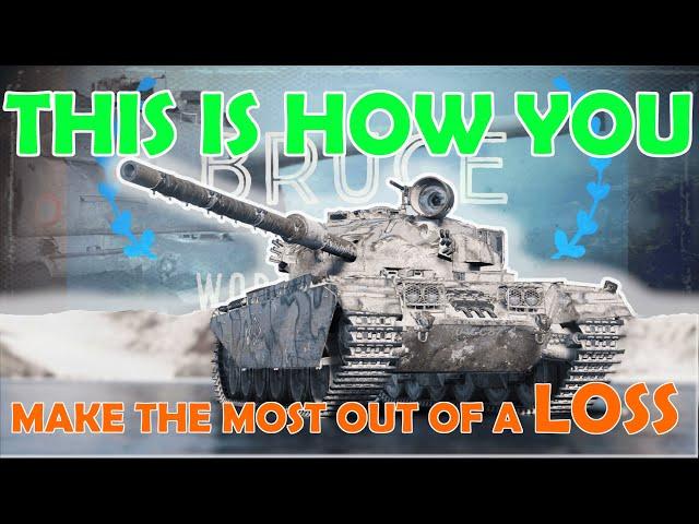 This is how you make the most out of a LOSS | WoT with BRUCE