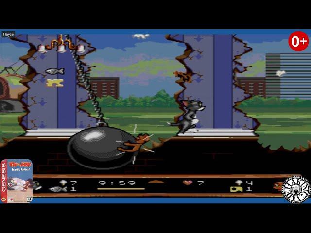 Level2 Tom and Jerry Frantic Antics RUS 1993 (SEGA MD)