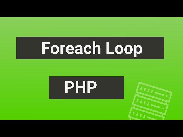 PHP Foreach Execution [Animation]