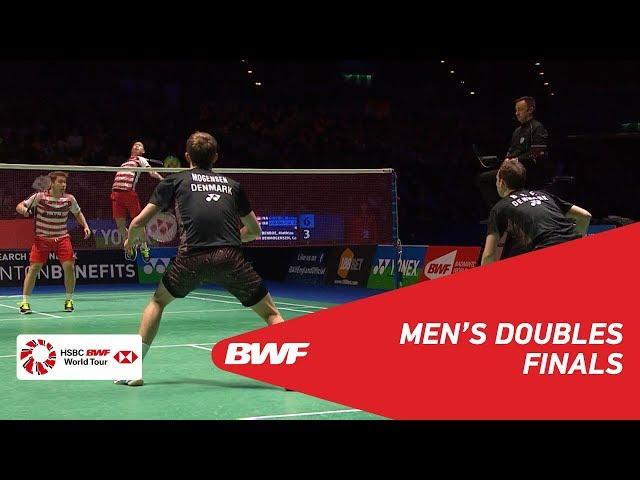 MD | GIDEON/SUKAMULJO (INA) [1] vs BOE/MOGENSEN (DEN) [2] | BWF 2018