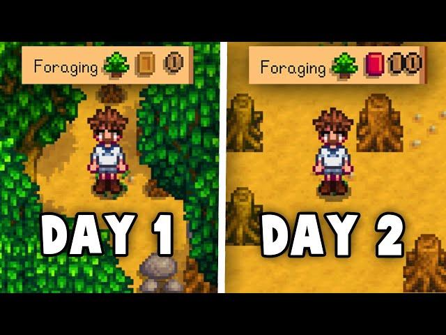 Can I MAX My Stardew Skills in One In-Game Day?