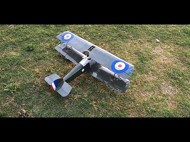 RC Plane Review "Electrifly Sopwith Camel"  WW1 Biplane