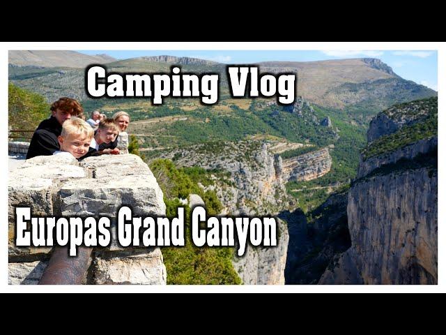 Camping in Südfrankreich | Grand Canyon Europas | Verdonschlucht