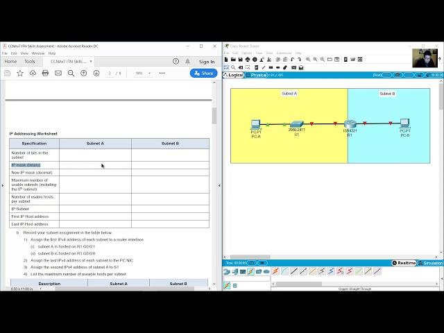 CCNAv7 ITN Skills Assessment