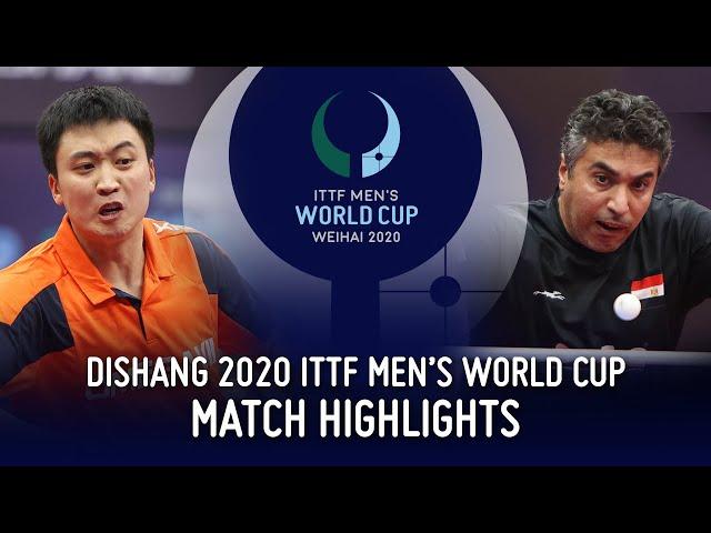 Jeong Youngsik vs Ahmed Saleh | 2020 ITTF Men's World Cup Highlights (Group)