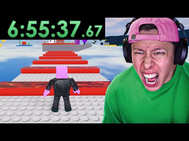 I Streamed Until I Beat Roblox's HARDEST Game