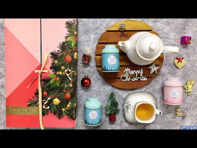 Tasse De Thé Christmas Themed Tea Box Review | Luxury Tea Review | Chefeza