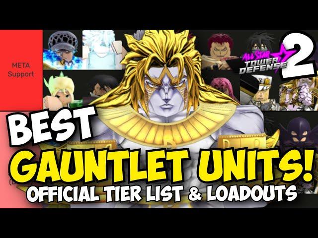 New Best Gauntlet Mode Units in ASTD! Best Loadouts + Tier List (Official)