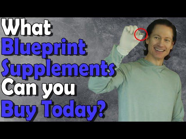 Bryan Johnson Supplement List (Blueprint Project) for Longevity