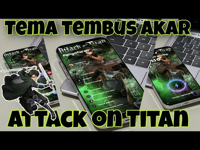 Tema AttackOnTitan Full System untuk OPPO dan realme Device