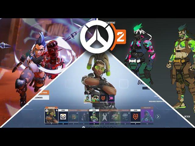 Everything NEW Coming to Overwatch 2! (Battle Pass, New Heroes, Mythic Skins, and More!)