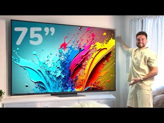 Best AFFORDABLE 4K TV 2024? - [ 75 inch LG QNED 87 ]