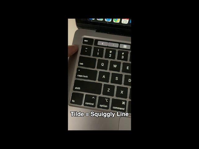 How to press the Tilde key on keyboard