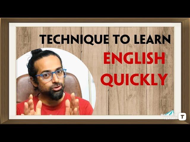 5 Fun and wonderful ways to learn English quickly | Rupam Sil