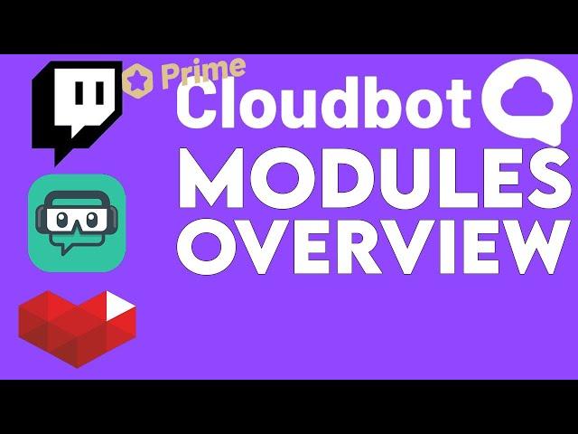 ️ ALL Cloudbot Stream Modules Explained! (StreamLabs)