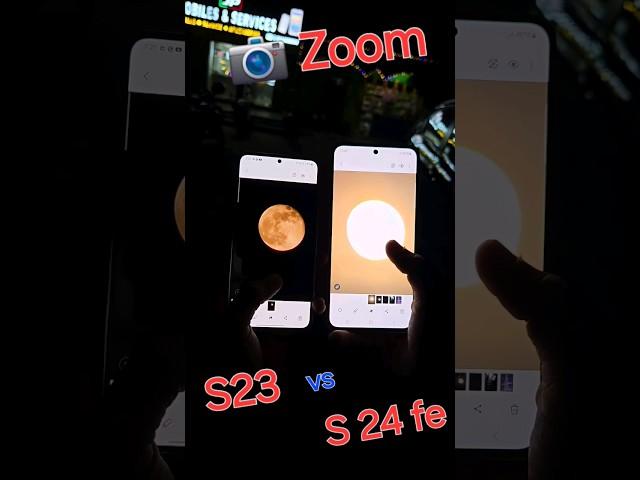 Samsung s24 fe camera zoom vs samsung s23 camera zoom test #shorts #ytshorts