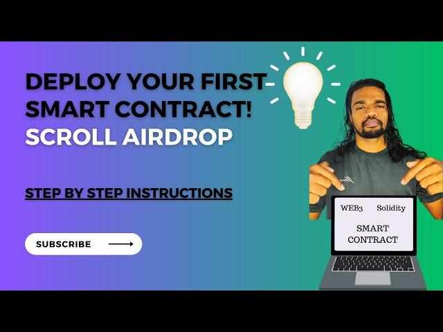 Deploying Smart Contract | Scroll  Airdrop