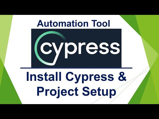 Cypress Automation Beginner Tutorial - 03 | Install Cypress | Setup Project| Install VS Code