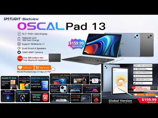 Обзор Oscal Pad 13 во всех подробностях (надеюсь)