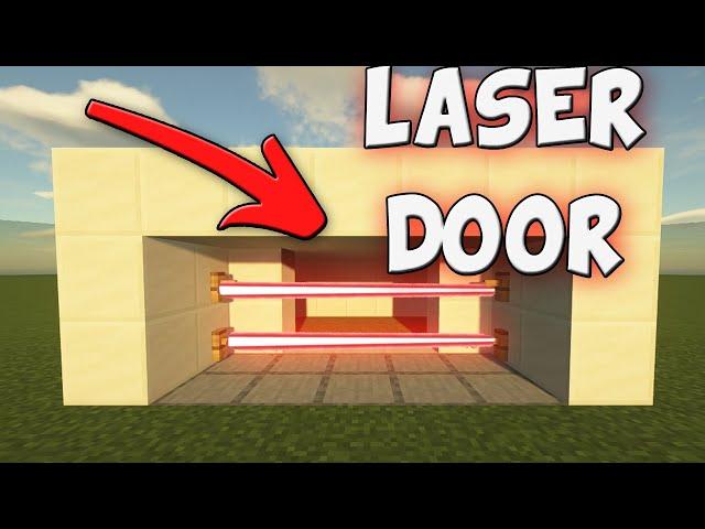 minecraft - how to make a laser trap