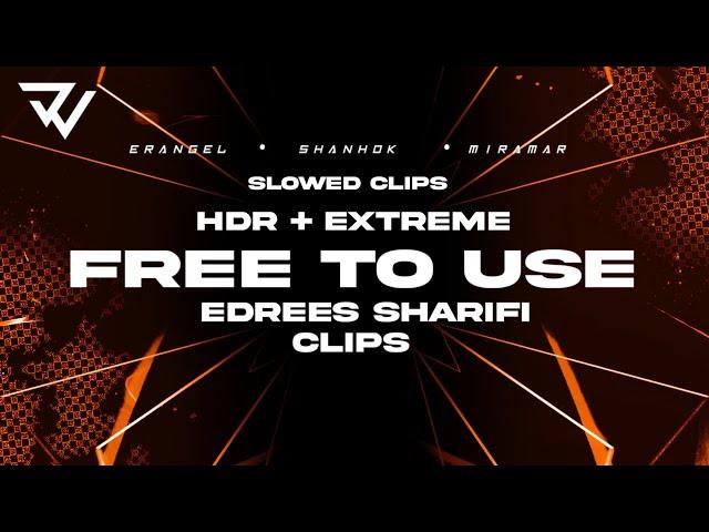 Free To Use PUBG HDR + EXTREME Emulator Clips SLOWED!! | Edrees Sharifi Clips Slowed By Just vibe️