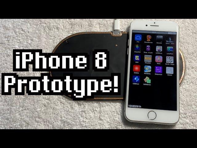 Prototype Apple iPhone 8 (PRB Stage) - Engineering Testing Device - Apple History