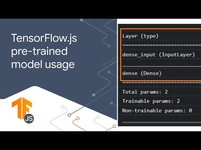 Tutorial: How to use raw tensorFlow.js pre-trained models in browser