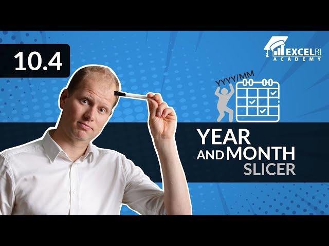 10.4. Year and month slicer | Excel pivot tables COURSE