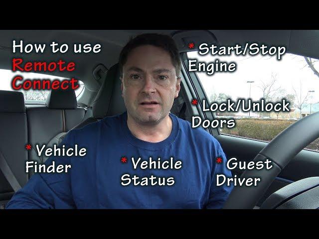 Toyota Remote Connect - How it works and a demo of features