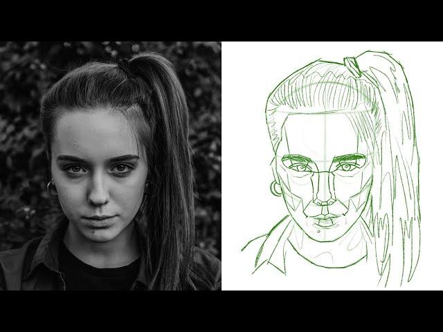 How to Easily Draw Proportional Faces | A Beginners Guide