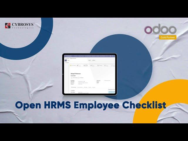 Open HRMS Checklist | Odoo App | Open HRMS Employee Checklist