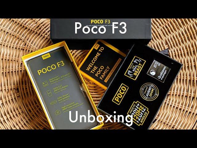 Poco F3 unboxing: finally, a true successor to the Pocofone F1!