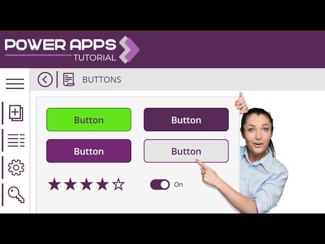 Power Apps Buttons & OnSelect