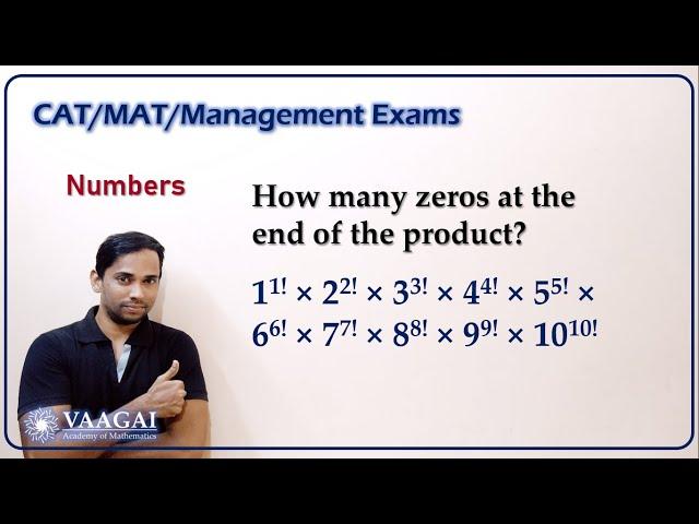 Number of Zeros at the End of  1^1! × 2^2! × 3^3! × ... × 10^10! | Numbers