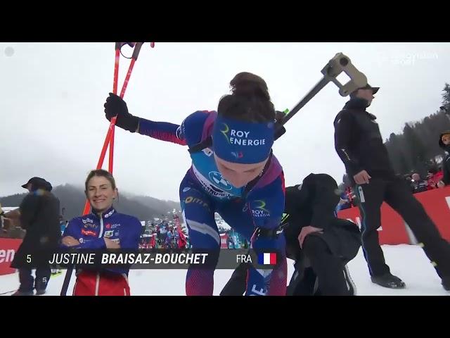 Biathlon World Cup 24-25, Race 22, Mass Start Women, Annecy, France