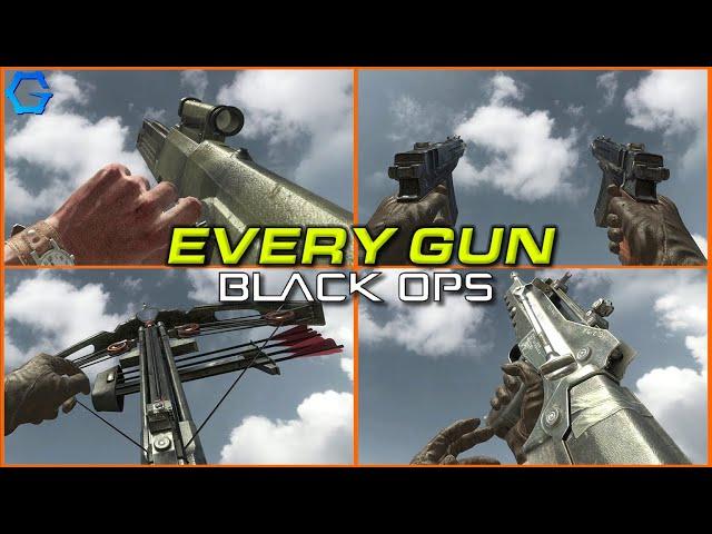 EVERY Gun in Call of Duty Black Ops