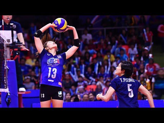 Amazing Volleyball Duo | Nootsara Tomkom & Pleumjit Thinkaow (HD)